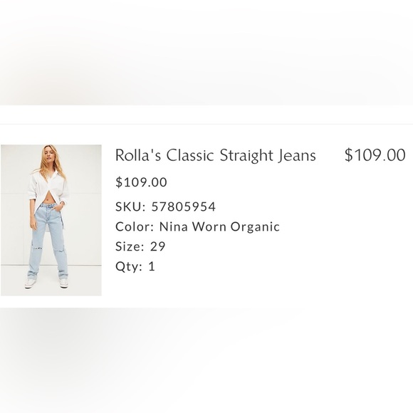 Rolla’s high rise straight - Picture 1 of 5